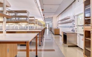 Research laboratory tables and fixtures