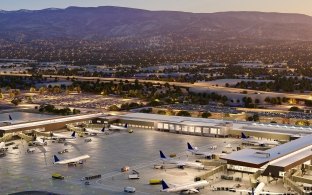 Aerial rendering of the Reno-Tahoe concourse. Subject to change