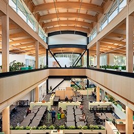 Interior of the Google YouTube Headquarters