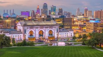 Skyline of downtown Kansas City