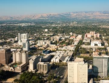 San Jose skyline.