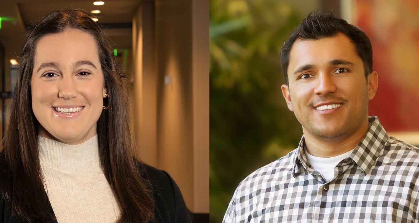 Megan O'Brien headshot on the left and Jose Bojorquez headshot on the right.