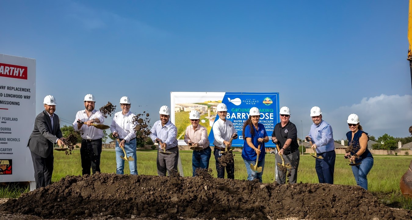 Barry Rose WRF Groundbreaking