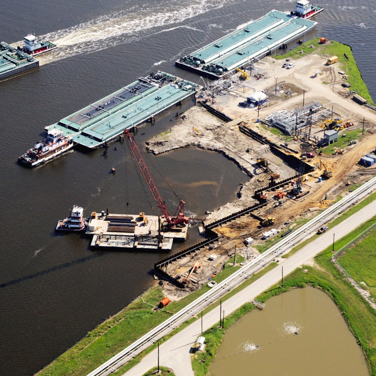 Sunoco Barge Docks A&D - McCarthy Building Companies