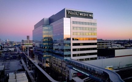 Exterior view of the Washington University School of Medicine Neuroscience building