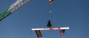 Interdisciplinary Science and Technology Building 12 topping out